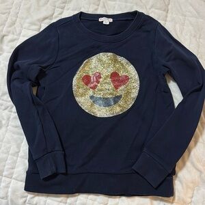Crewcuts Emoji Sweatshirt